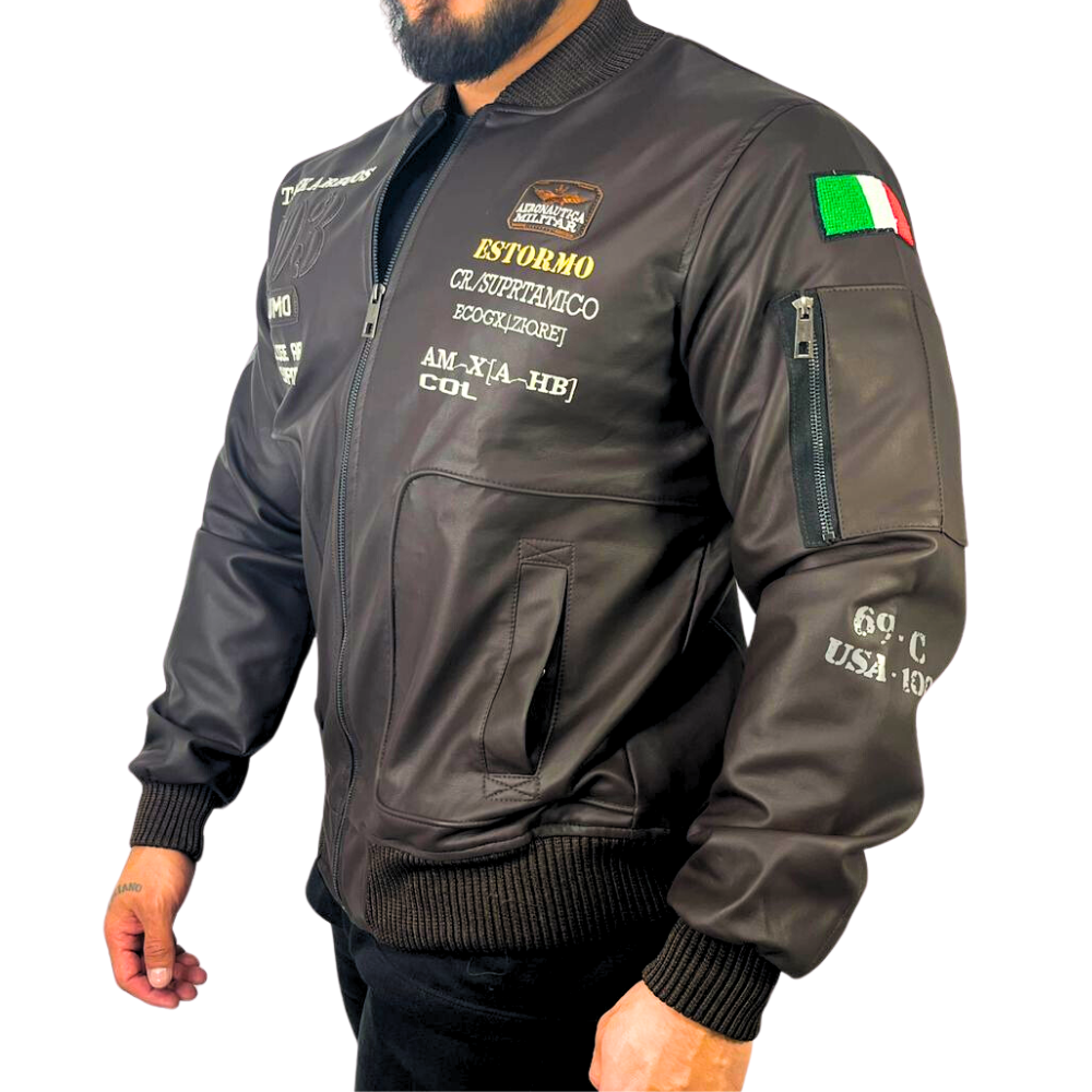 Vista 6 de CHAQUETA ITALIANA - IMPORTADA - COLOR: NEGRO, TALLAS: S